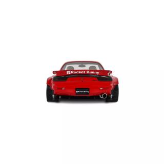 ROCKET BUNNY AERO (V1) MAZDA RX7 (FD3S) RED 2015 Otto Project Car OttO mobile 1:18 Resinemodell (Türen, Motorhaube... nicht zu öffnen!)